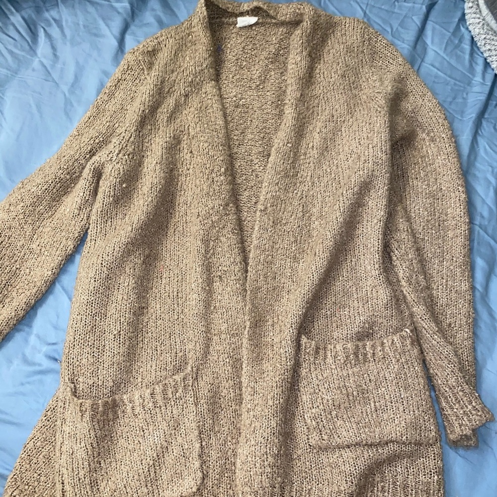 Brown Comfy Cardigan